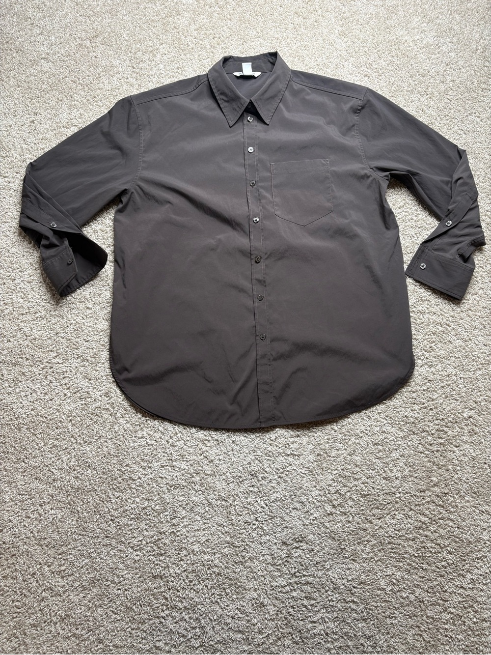 Athleta Midday Oversized Poplin Shirt